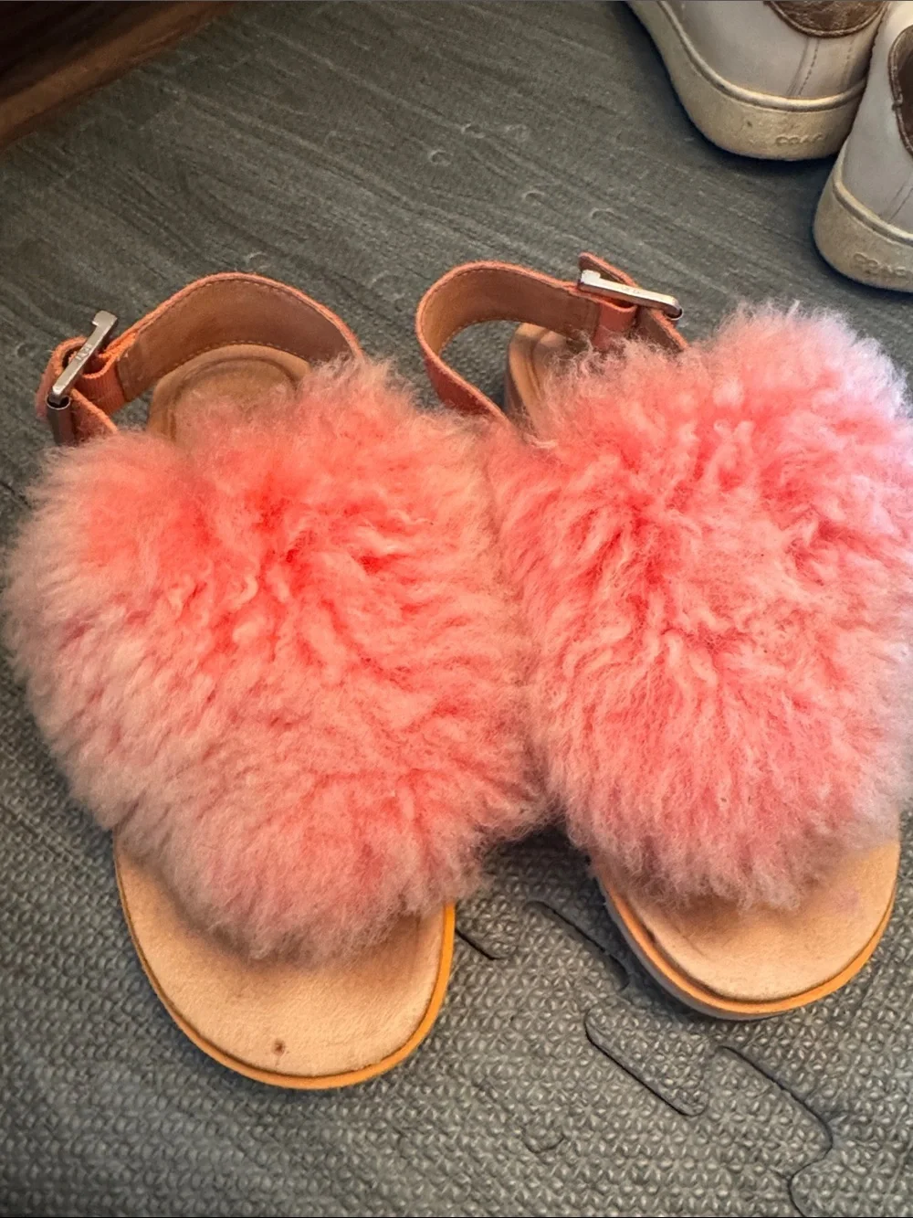 UGG plush faux